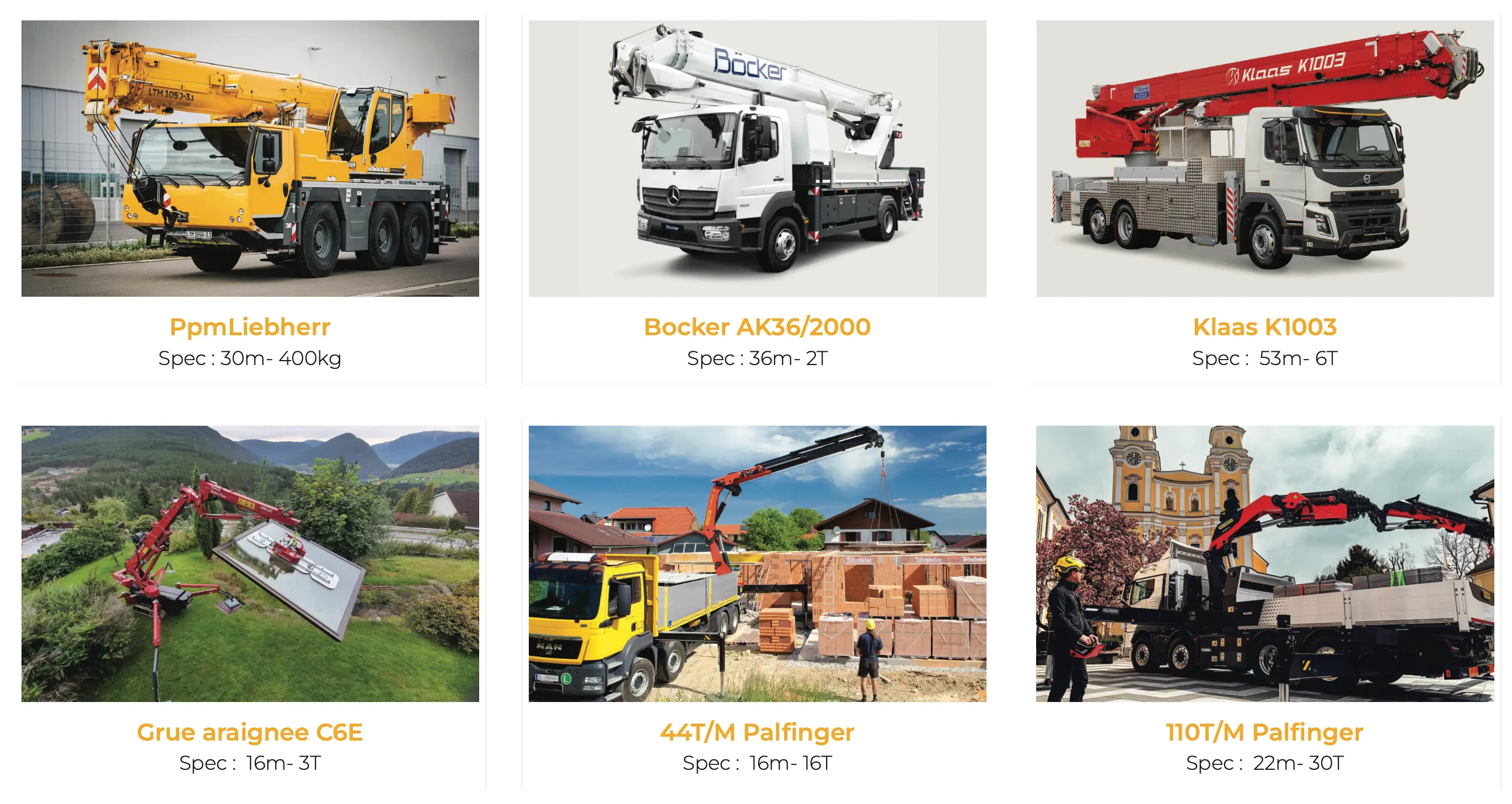 Grues de levage et grues mobiles pour missions difficiles Paris IDF